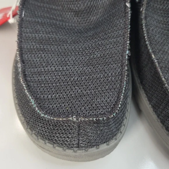 Hey Dude Charcoal and Teal Loafers NWT - Picture 12 of 15